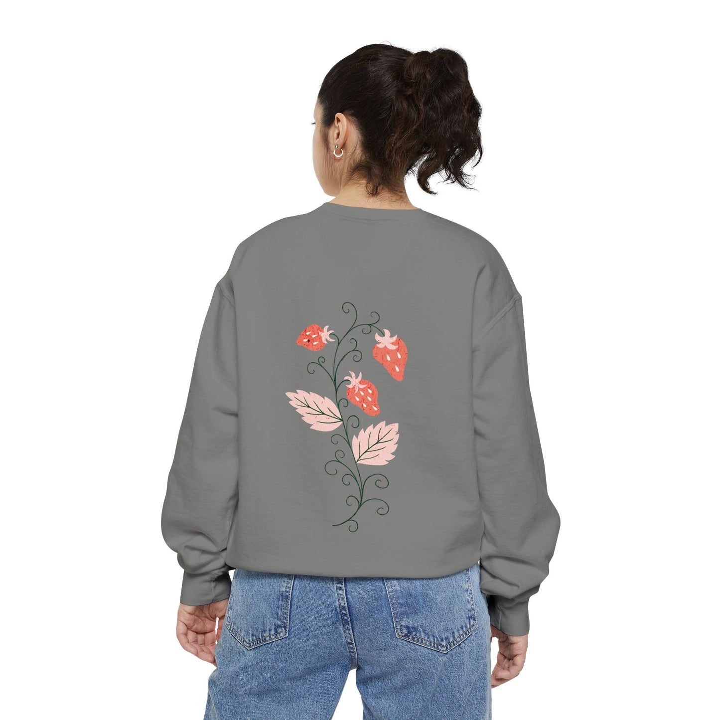 LOVE  Coquette Unisex Comfort Colors Garment-Dyed Sweatshirt