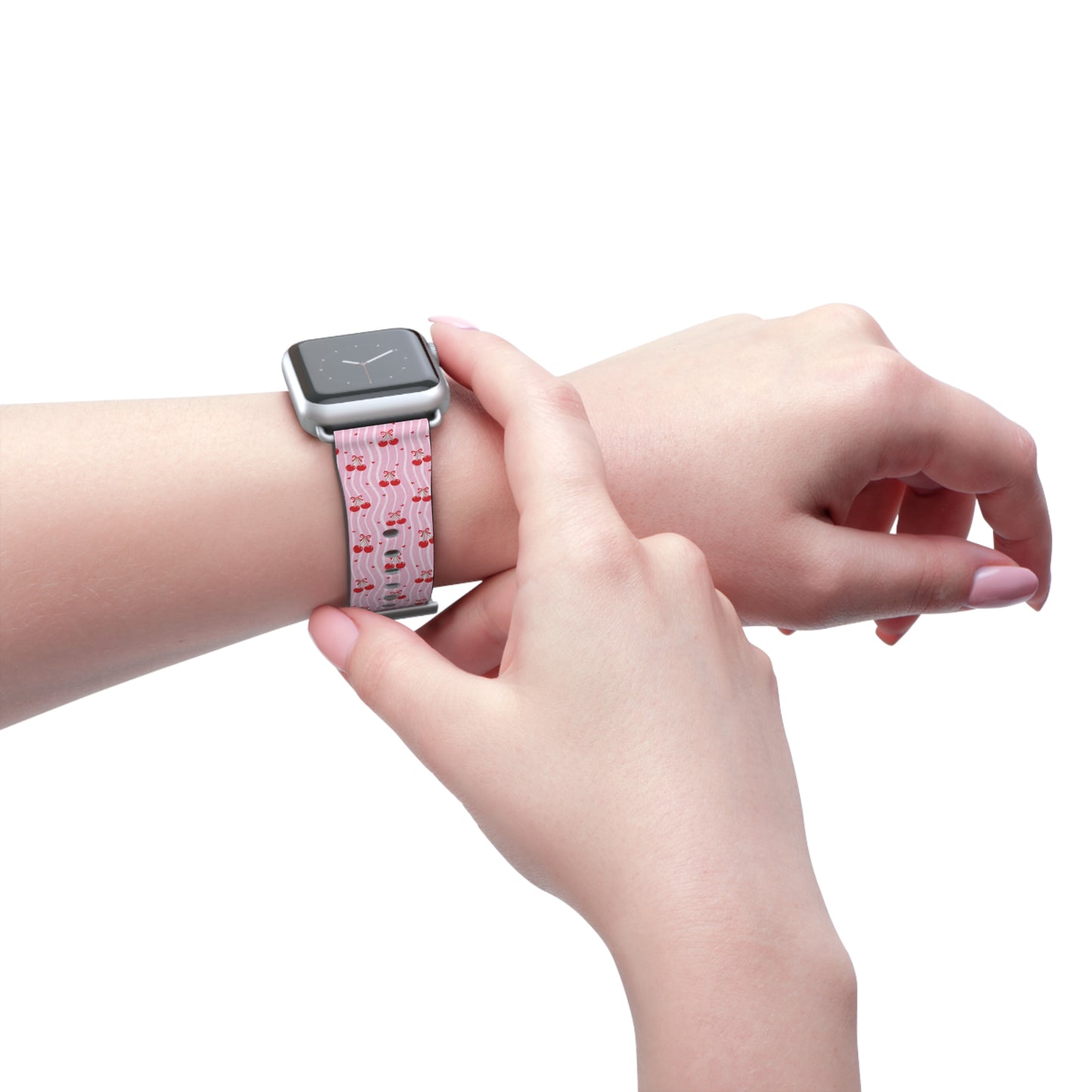 Cherry Blossom Dreams Watch Band — Cute Retro Kawaii Apple Watch Strap