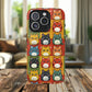 Cute Kawaii Cat iPhone Case, Tough Magnetic iPhone Case, Animal Lover Gift, Kawaii iPhone Cover, Fun Cat Design