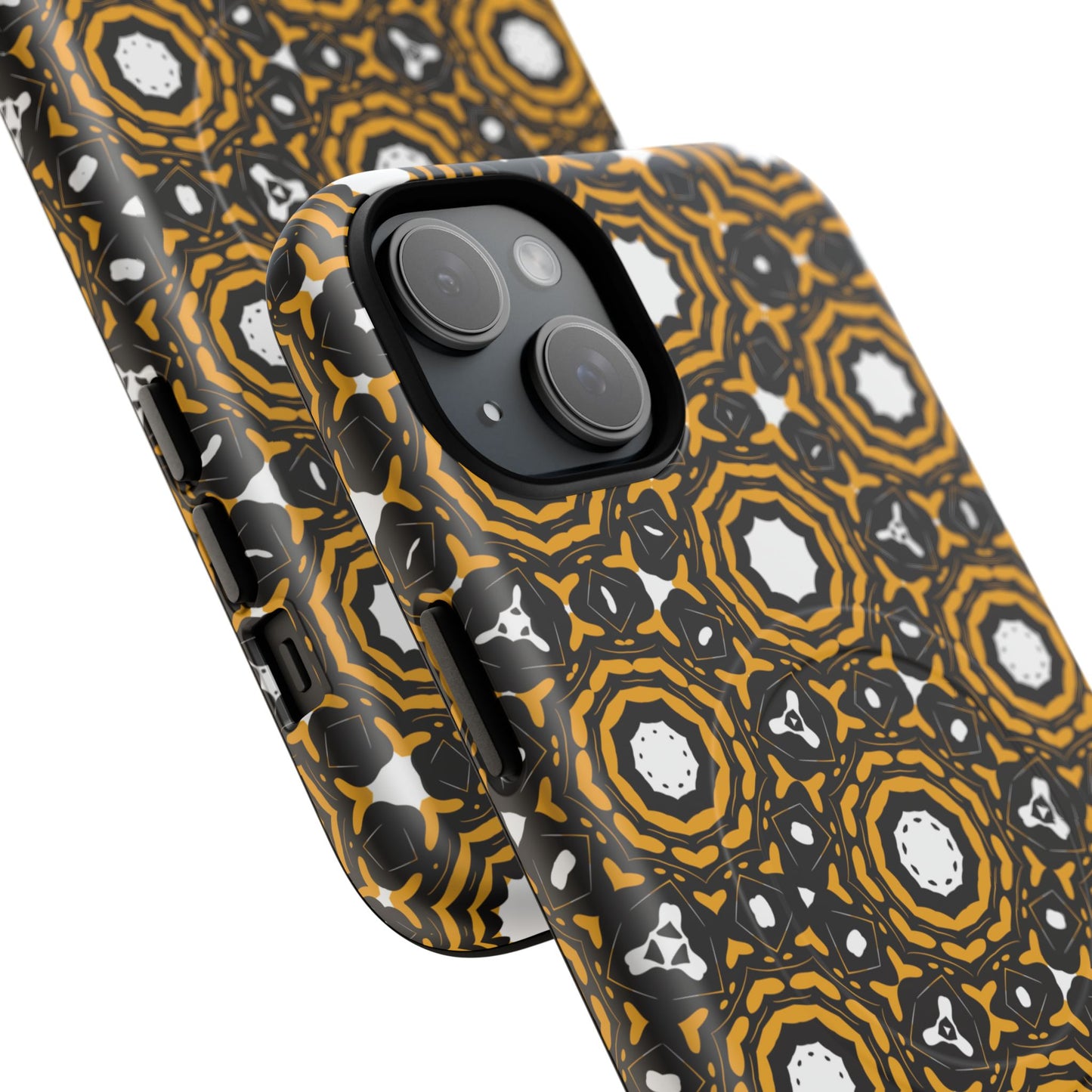 Stylish Tough Magnetic Phone Case, Unique Pattern Phone Cover, Durable Magnetic Case, Trendy Tech Accessories, Gift for Phone Lovers