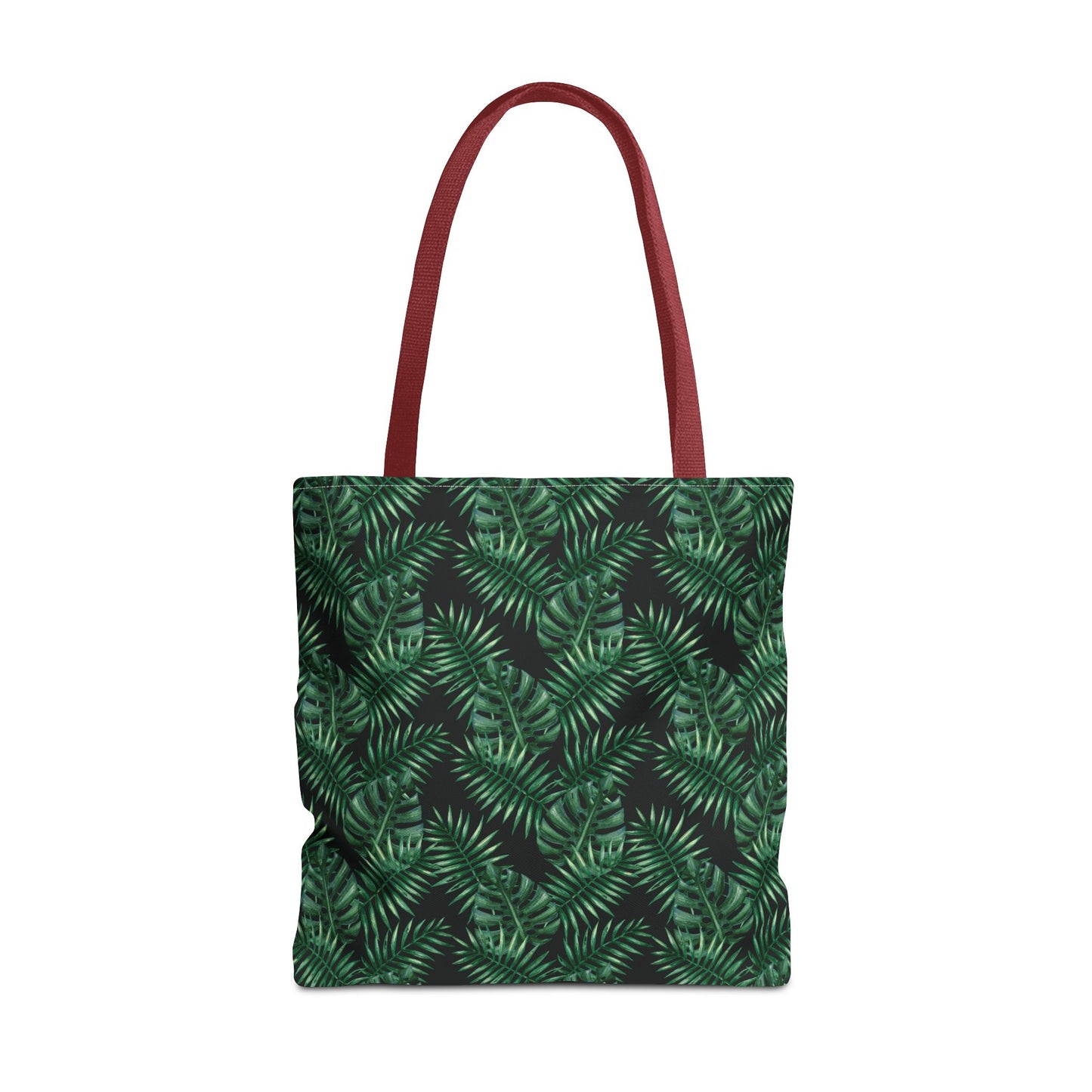 Black Tropical Bliss Tote Bag