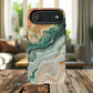 Stylish Tough Acrylic Magnetic iPhone Cases for Everyday Protection, Marble Design, Unique Gifts for Tech Lovers, Holiday Essentials