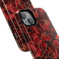Crimson Bloom Tough iPhone Magnetic Case, Protective iPhone Case, Stylish iPhone Cover, Gift for Her, Mother's and Birthday Gifts, Unique Floral Accessories