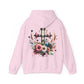 Faith and Floral Cross Unisex Gildan Hoodie Sweatshirt