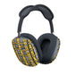 Tribal Vibes  AirPod Max Case — Yellow Mudcloth Pattern Protective Ear Cup Covers.
