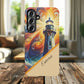 Personalized Cosmic Beacon Tough Samsung and Google Phone Cases