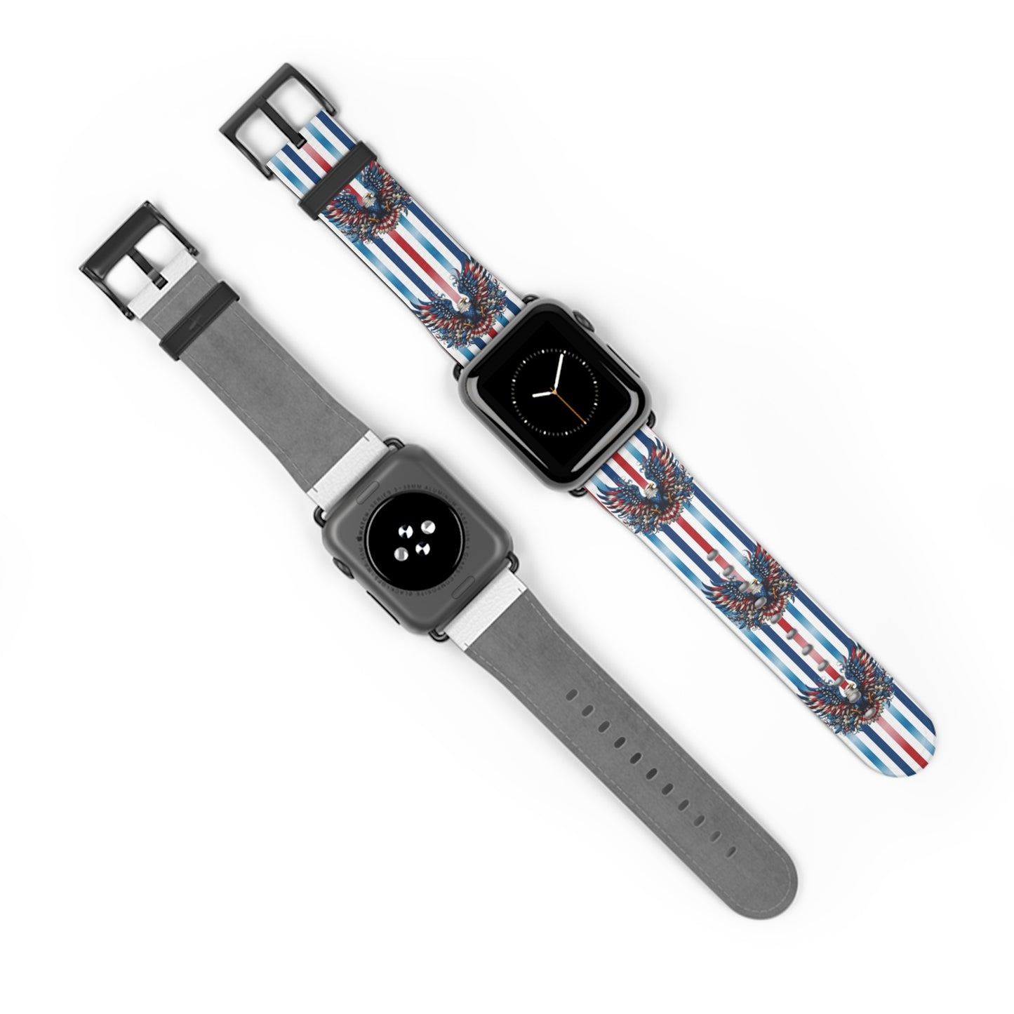 Patriotic Pride Eagle Watch Band - Stylish Accessory for Freedom Lovers.