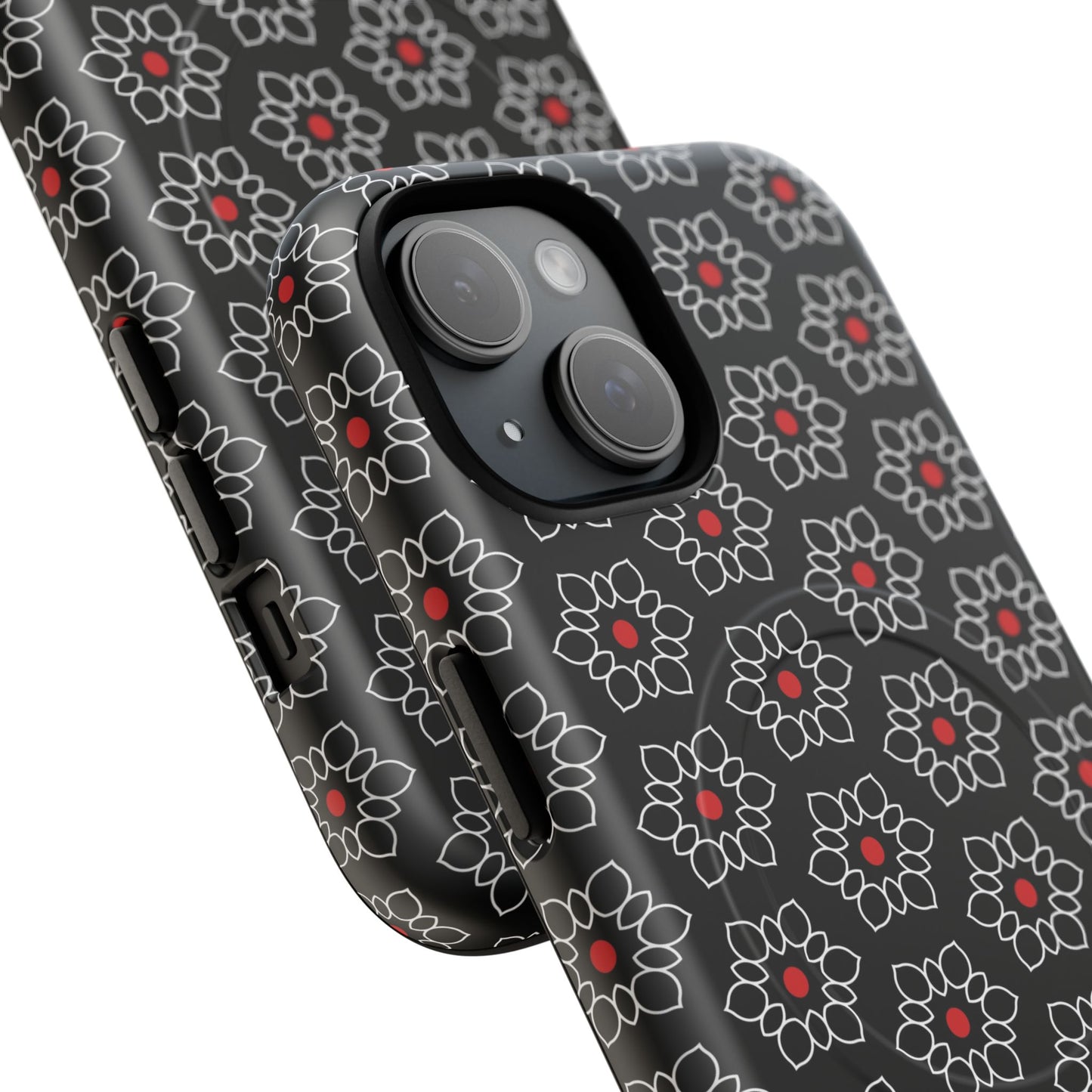 Floral Power Magnetic Tough iPhone Cover | Tough iPhone Cover, Floral Design, Custom iPhone Accessory, Gift for Her, iPhone Case