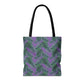 Purple Tropical Bliss Tote Bag