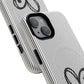 Tough Magnetic Phone Case with Heart & Cross Design, Durable Phone Cover, Unique Gift for Her, Stylish Accessory, Everyday Use