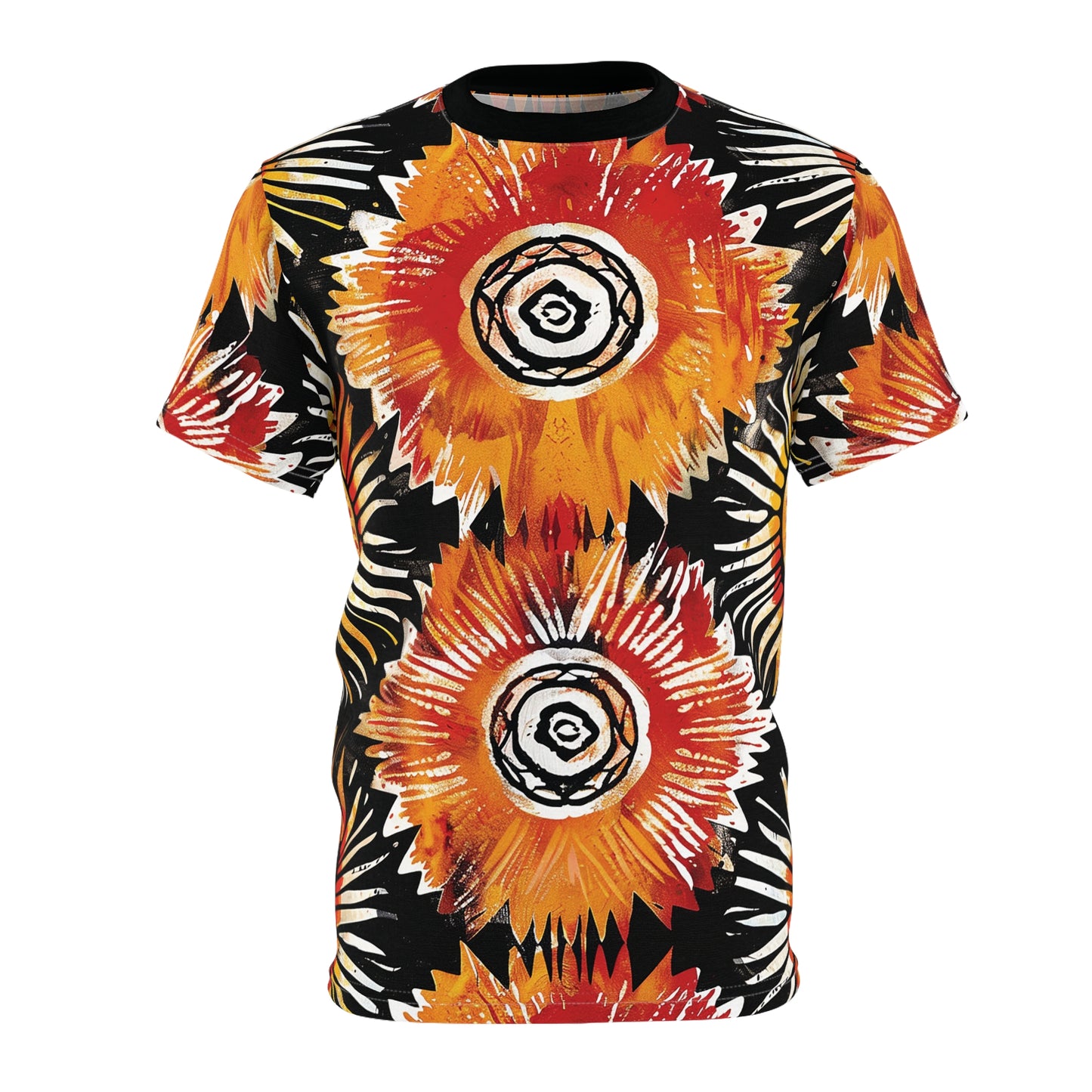 Flame Burst Unisex Tee (AOP)