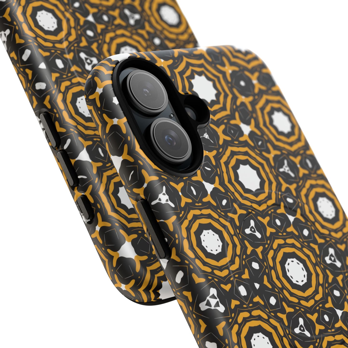 Stylish Tough Magnetic Phone Case, Unique Pattern Phone Cover, Durable Magnetic Case, Trendy Tech Accessories, Gift for Phone Lovers