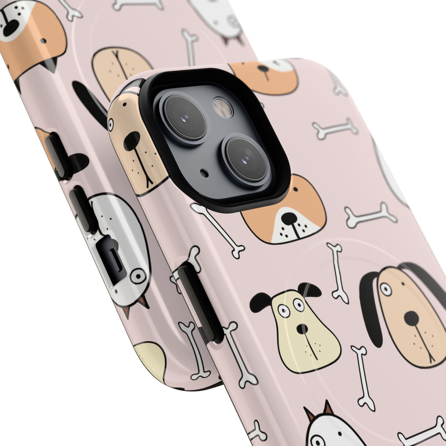 Cute Dog iPhone Case, Tough Magnetic Cases for Pet Lovers, Dog-Themed Accessories, Gift for Dog Owners, Unique iPhone Cover