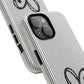 Tough Magnetic Phone Case with Heart & Cross Design, Durable Phone Cover, Unique Gift for Her, Stylish Accessory, Everyday Use
