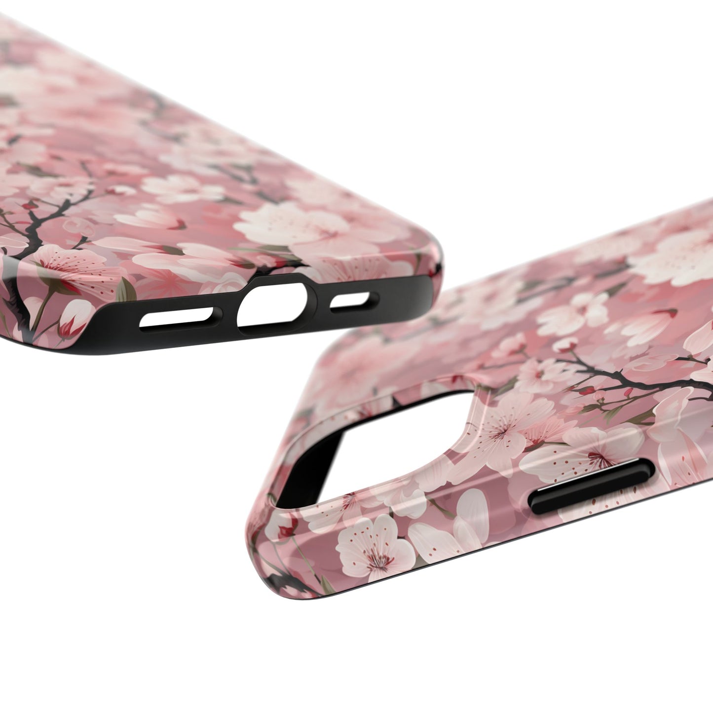 Cherry Blossom iPhone and Samsung Tough Phone Cases