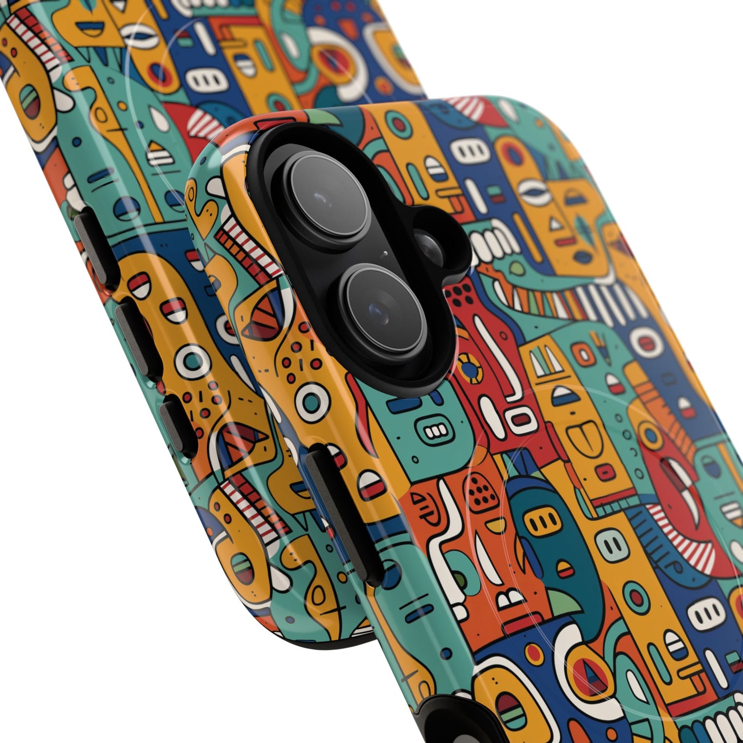 Vibrant Tough Magnetic Phone Cases - Unique Art, Protective Design, Gift for Him/Her, Trendy Accessories, Phone Protection