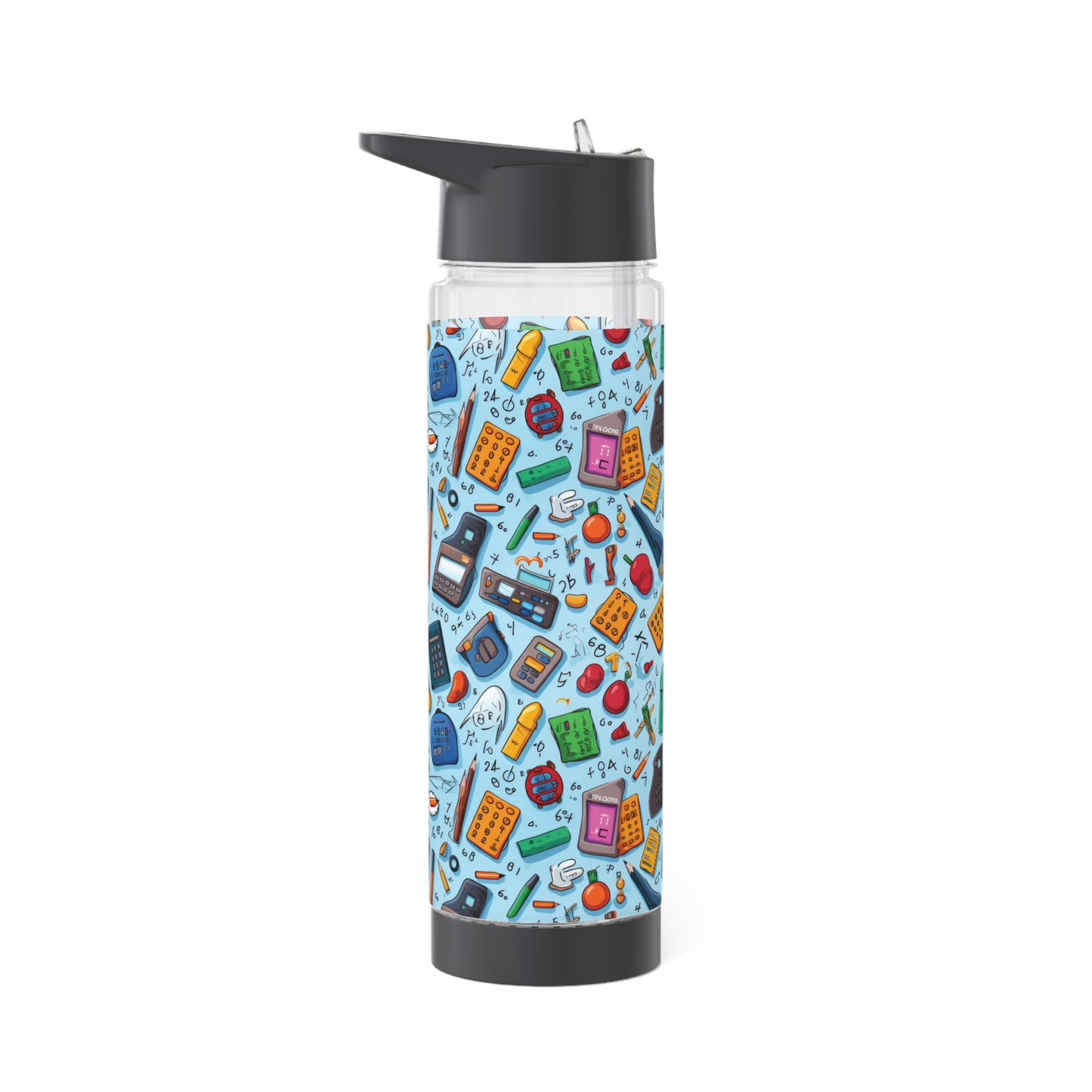 Blue Academic Adventures Infuser Water Bottle