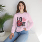 LOVE Always Unisex Heavy Gildan Blend™ Crewneck Sweatshirt.