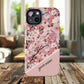 Personalized Cherry Blossom iPhone and Samsung Tough Phone Cases
