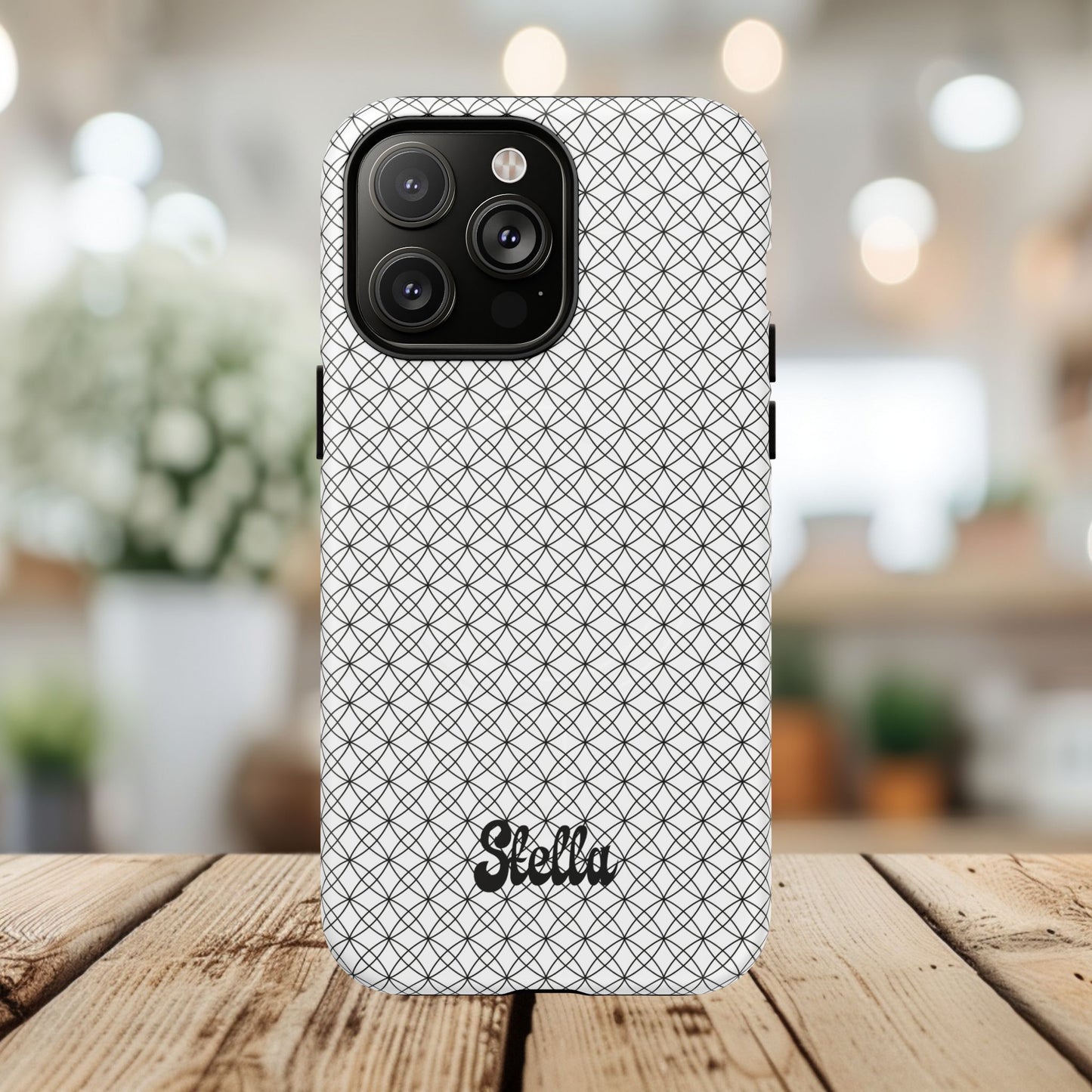 Personalized Geometric Phone Case, Stylish Tough Magnetic Cases, Unique Protection, Trendy Gift for Tech Lovers, Modern Mobile Accessory