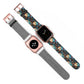 Ethereal Feathers Colorful Design Watch Band - Perfect Gift for Art Lovers,