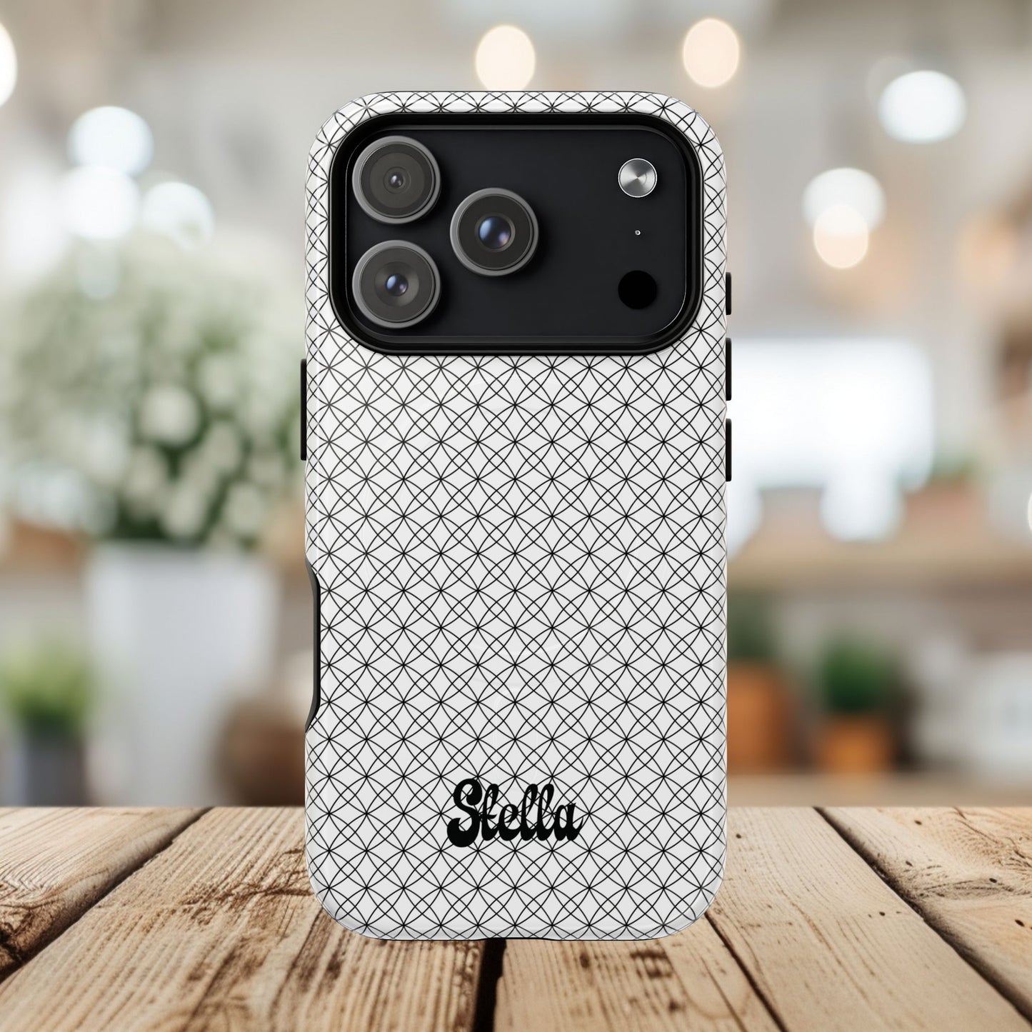 Personalized Geometric Phone Case, Stylish Tough Magnetic Cases, Unique Protection, Trendy Gift for Tech Lovers, Modern Mobile Accessory