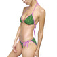 Green Tropical Bliss Women's Bikini Swimsuit (AOP)