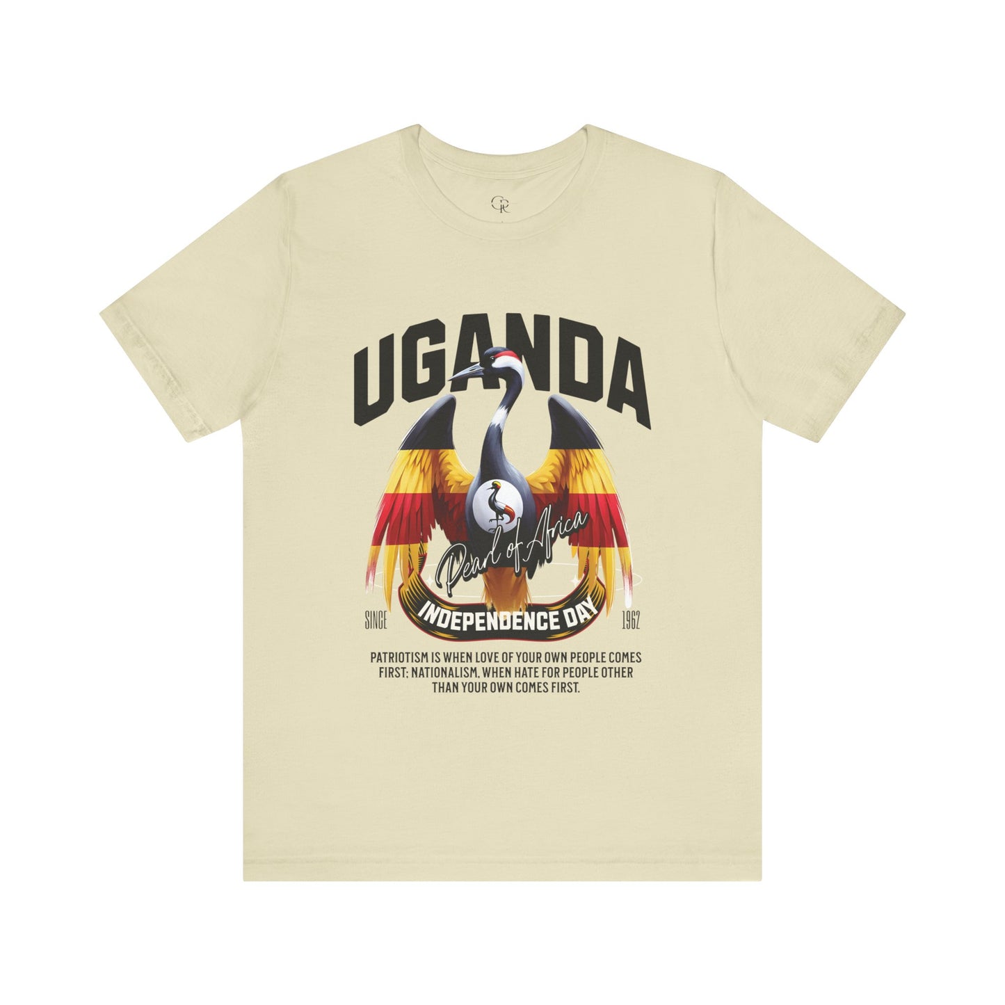 Uganda Independence Day Unisex Jersey Short Sleeve Tee