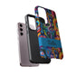 Psychedelic Visions Vibrant Samsung, iPhone and Google Pixel Phone Cases - Colorful Artistic Design