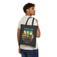 Inspirational Cotton Canvas Tote Bag - "True Story, He's Not Here!" - Perfect for Everyday Use & Faith-Based Gifts
