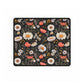 Blossom Elegance: Noir Garden Desk Mat