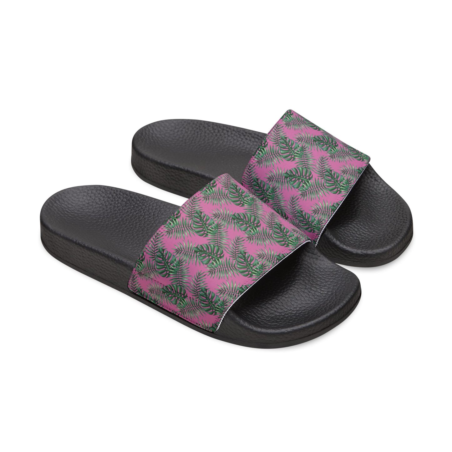 Pink Tropical Bliss Women's Removable-Strap Sandals