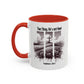Inspirational Accent Coffee Mug - True Story, He's Not Here (Matthew 28:6) 11oz/ Faith Gift