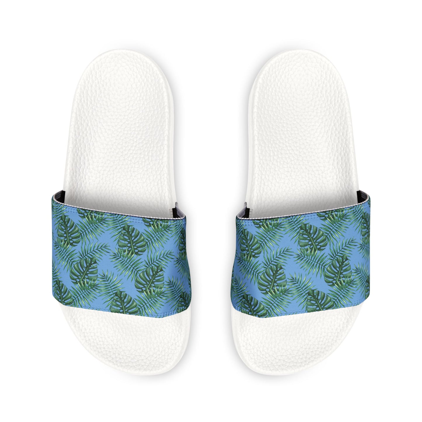 Tropical Bliss Blue Youth Removable-Strap Sandals