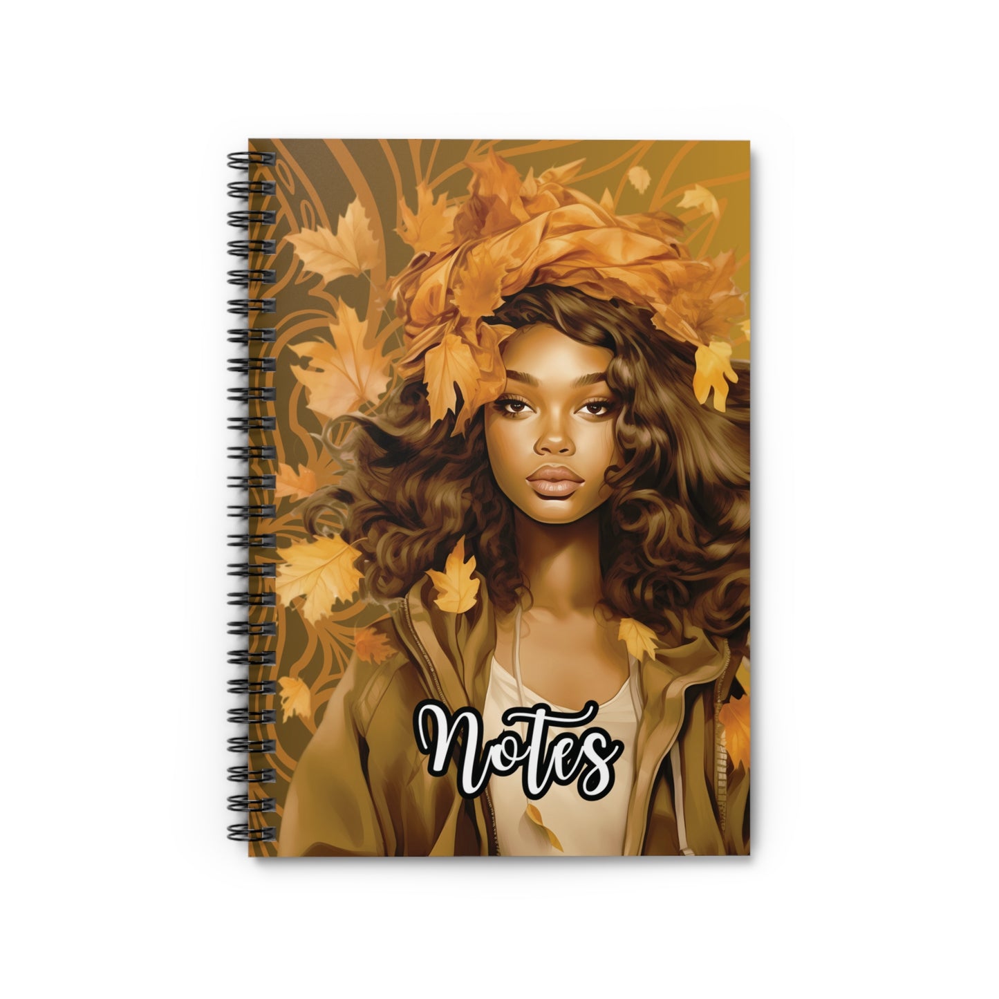 Autumn Inspired Spiral Notes - Notes, Fall Journal, Back to School Stationery, Unique Gift for Students, Cozy Writing Companion.