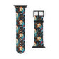 Ethereal Feathers Colorful Design Watch Band - Perfect Gift for Art Lovers,