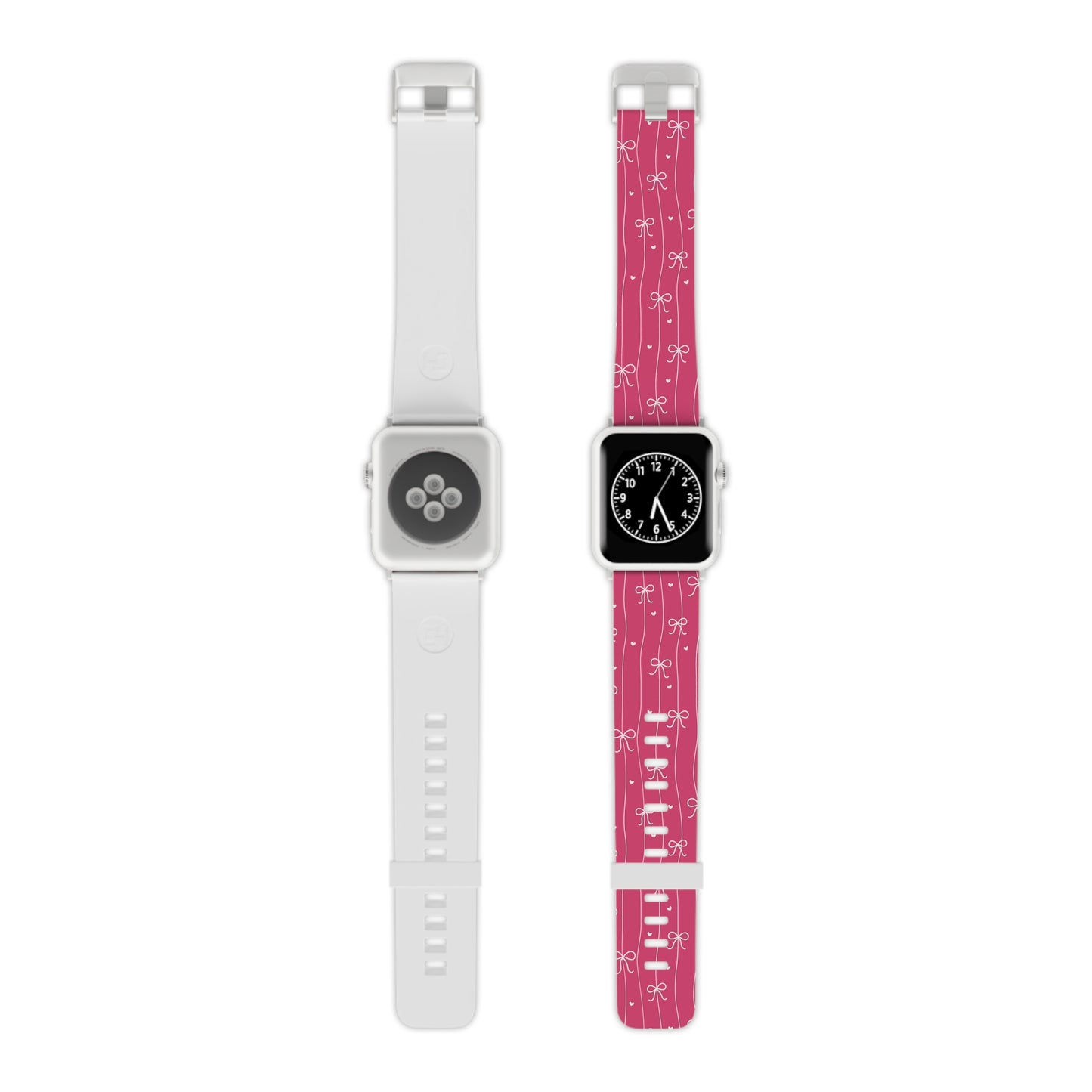 Pink Bow Coquette Apple Watch Band – Cute Giftable Strap for Women & Girls