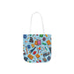 Blue Academic Adventures Canvas Tote Bag