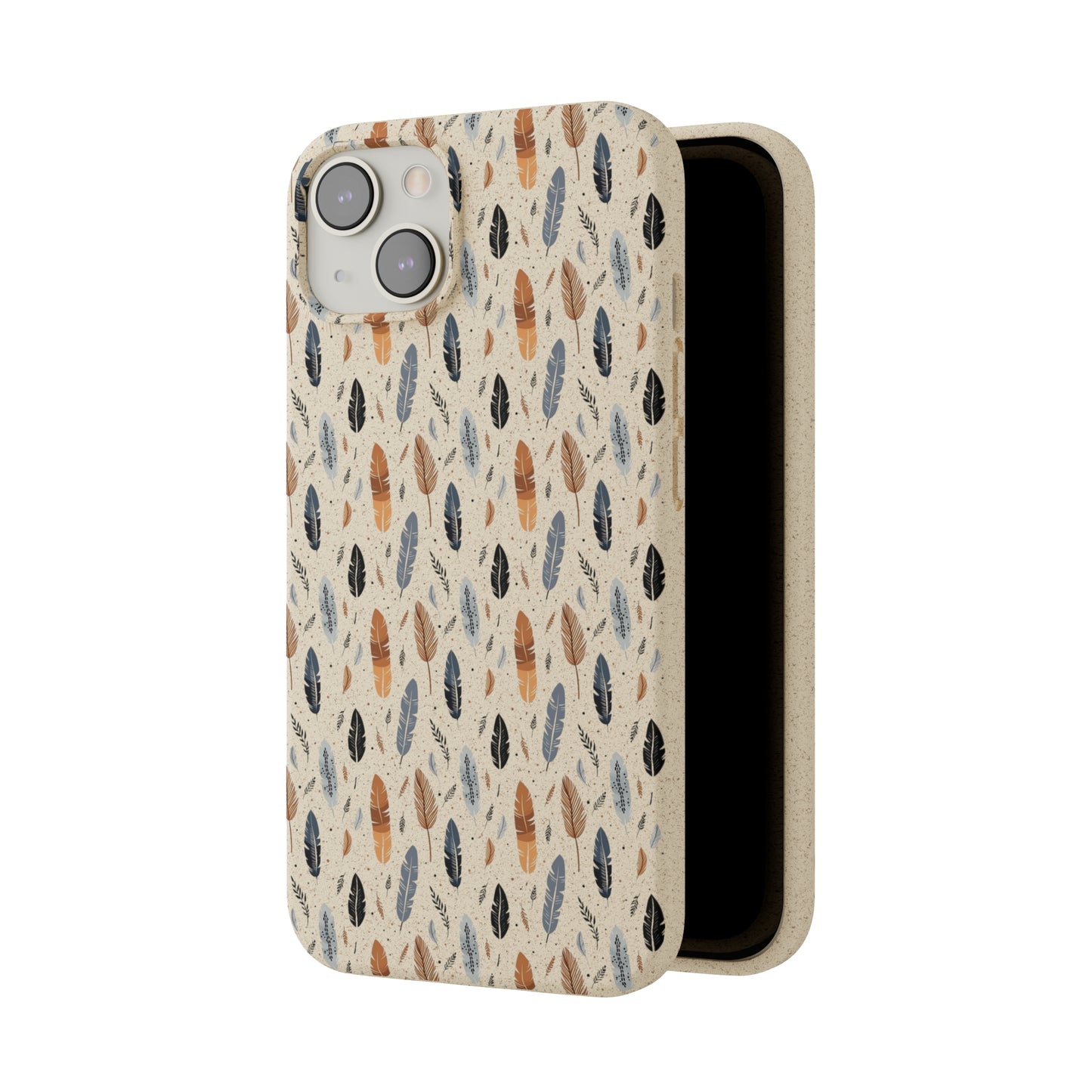 Whispering Feathers iPhone Biodegradable Cases