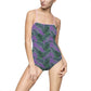 Purple Tropical Bliss Women's One-piece Swimsuit (AOP)