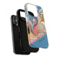 Personalized Sunset Garden Whirl Tough iPhone Magnetic Case for iPhone, Artistic Phone Cover, Durable Protection, Gifts for Her, Unique Style