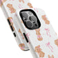 Personalized Bunny iPhone Case - Cute Animal Design, Tough MagSafe® Magnetic Case, Easter Gift, Spring Aesthetic, Kids Accessories