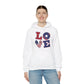 Patriotic LOVE Unisex Heavy Blend™ Hooded Sweatshirt