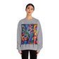 Psychedelic Visions Unisex Heavy Blend™ Crewneck Sweatshirt