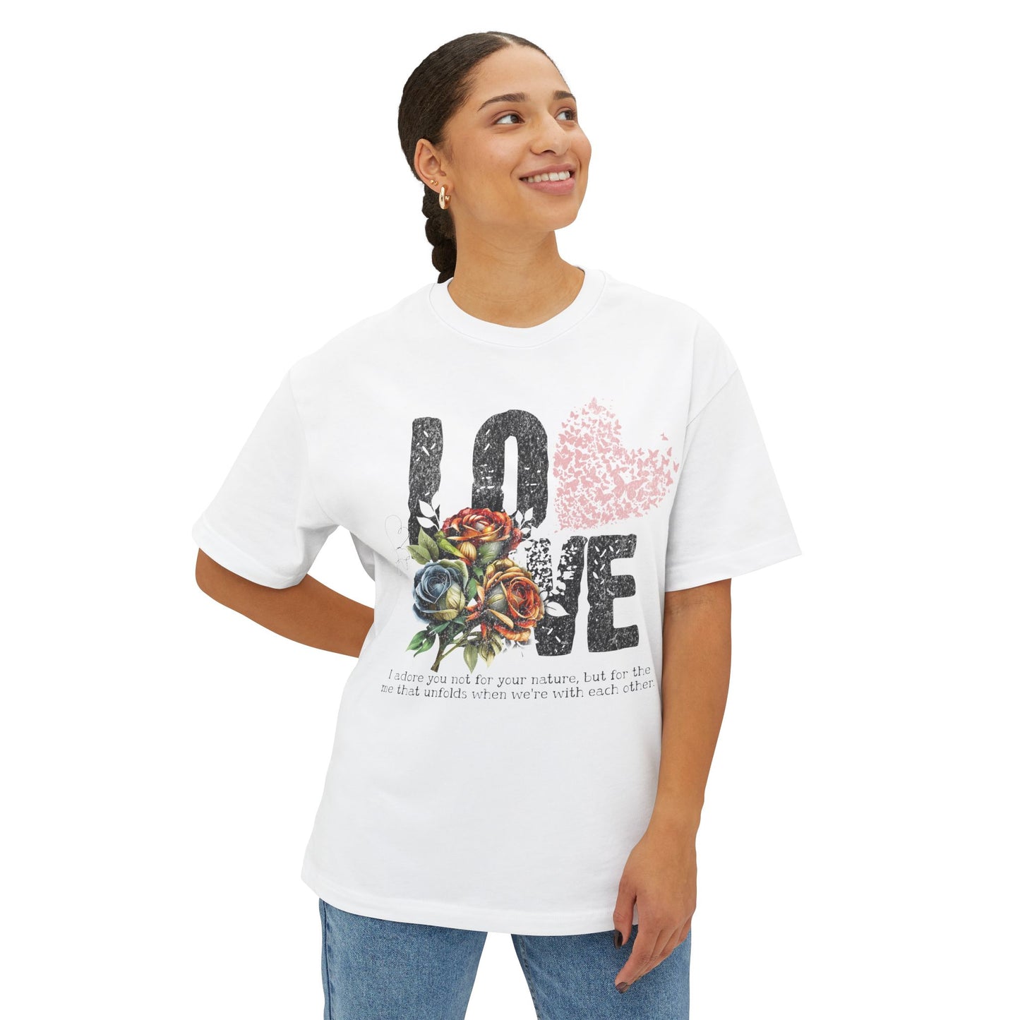 Love Always Unisex Oversized Bella Canvas Boxy Tee