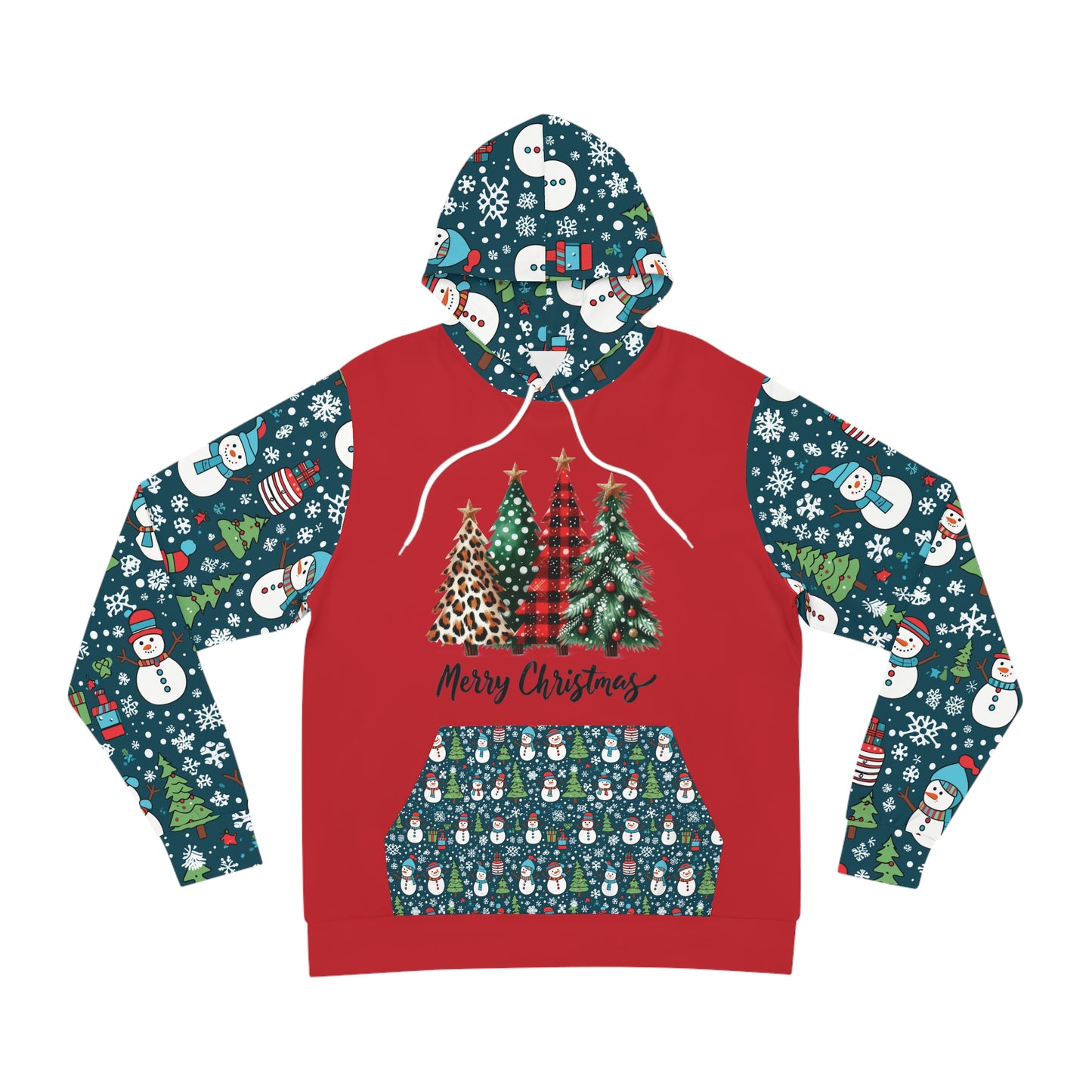 That Ugly Christmas Fashion Hoodie with All-Over Print - Unisex Medium Heavy Fabric