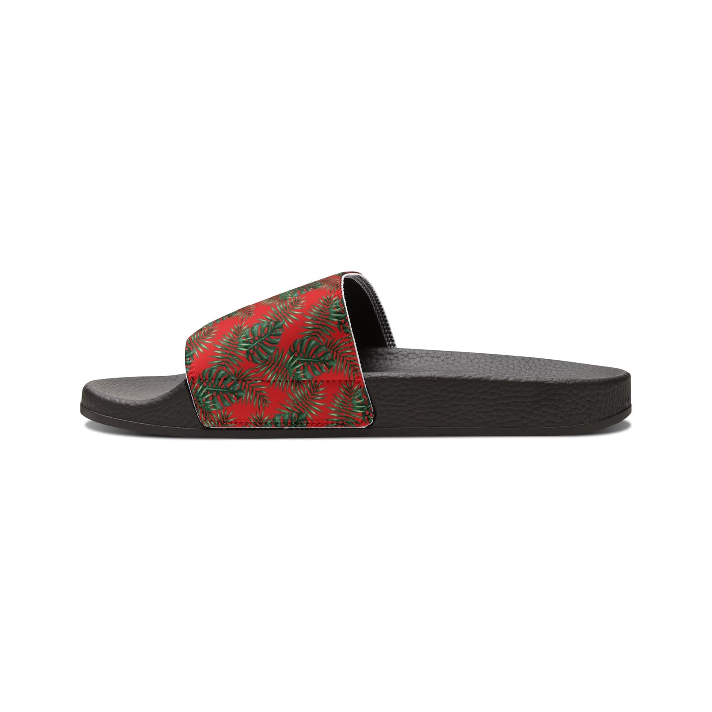 Red Tropical Bliss Women's Removable-Strap Sandals