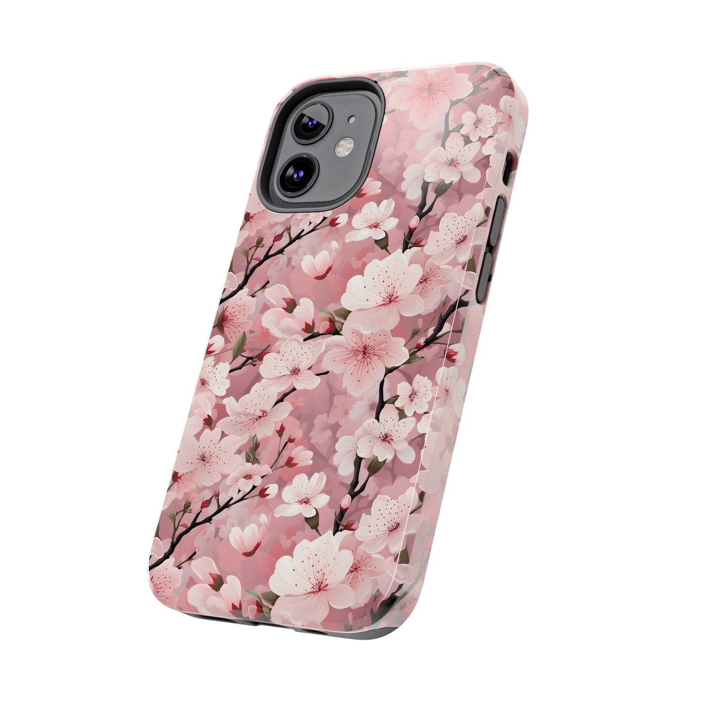 Cherry Blossom iPhone and Samsung Tough Phone Cases