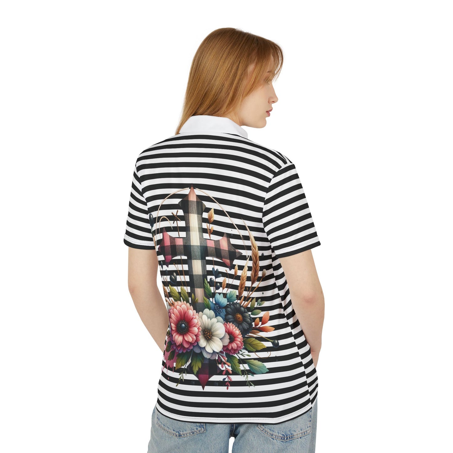 Stylish Striped Polo Shirt, Casual Summer Wear, Unisex Fashion Top, Beach Trip Outfit, Gift for Dad, Trendy Daily Look, Gift for Her and Gift for Him.