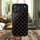 Coquette Chic Bow-Patterned Tough Magnetic iPhone Case, Stylish Gift for Her, Protective iPhone Cover, Trendy Accessory, iPhone Birthday Gift, Fashionable Tech